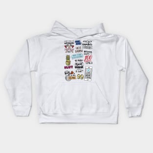 Brooklyn Nine Nine | Version 2 | TV Show Art Kids Hoodie